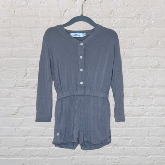 M&I Co. Slouchy Long-Sleeved Romper - Picture 1 of 1